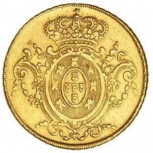 Реверс монеты Португалия, 1 песа, 1805-1815
