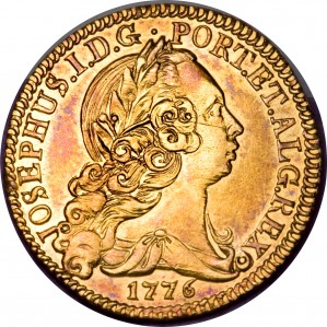 Аверс монеты Португалия, ½ песы, 1751-1776