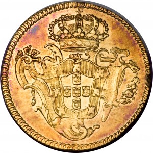 Реверс монеты Португалия, ½ песы, 1751-1776