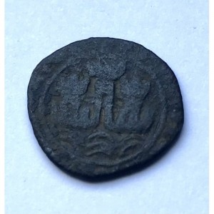 Аверс монеты Португалия, 1 цейтил, 1495, Замок без задней стены