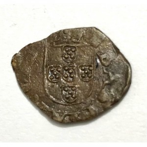 Реверс монеты Португалия, 1 цейтил, 1557