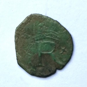 Аверс монеты Португалия, 1 рейс, 1550
