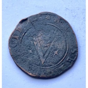 Реверс монеты Португалия, 5 реалов, 1560