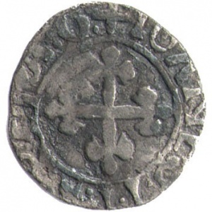 Реверс монеты Португалия, ½ винтема, 1490