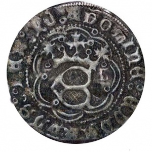 Аверс монеты Португалия, 1 леал, 1433
