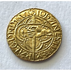 Реверс монеты Португалия, 1 эспадим, 1489