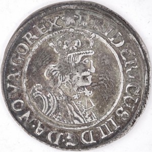 Аверс монеты Норвегия, ⅛ спесие далера, 1654
