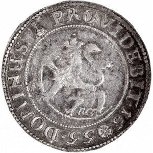 Реверс монеты Норвегия, ¼ спесие далера, 1655-1656