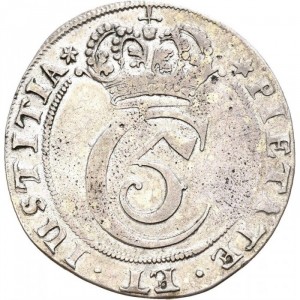 Аверс монеты Норвегия, 2 марки, 1672-1674