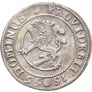 Реверс монеты Норвегия, ½ спесие далера, 1653-1658