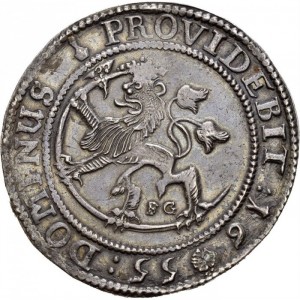 Реверс монеты Норвегия, 1 спесие далер, 1653-1656