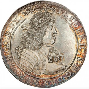 Аверс монеты Норвегия, 1 спесие далер, 1664