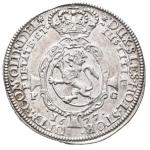 Реверс монеты Норвегия, 1 спесие далер, 1675-1680
