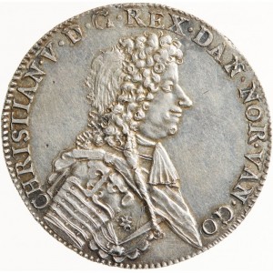Аверс монеты Норвегия, 1 спесие далер, 1687