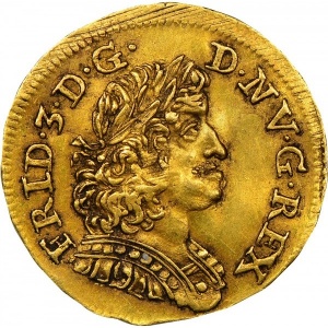 Аверс монеты Норвегия, ½ дуката, 1669