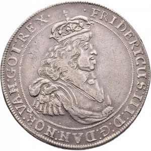 Аверс монеты Норвегия, 2 спесие далера, 1659-1662