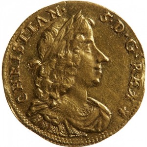 Аверс монеты Норвегия, 1 дукат, 1673