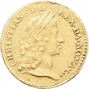 Аверс монеты Норвегия, 1 дукат, 1680