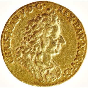 Аверс монеты Норвегия, 1 дукат, 1697