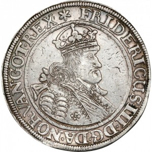 Аверс монеты Норвегия, 3 спесие далера, 1651-1652