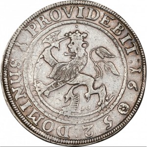 Реверс монеты Норвегия, 3 спесие далера, 1651-1652