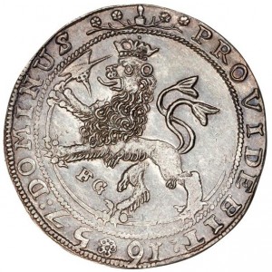 Реверс монеты Норвегия, 3 спесие далера, 1657-1658