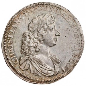 Аверс монеты Норвегия, 4 спесие далера, 1674-1680