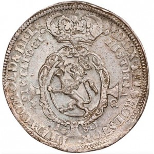 Реверс монеты Норвегия, 4 спесие далера, 1674-1680