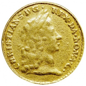 Аверс монеты Норвегия, 2 дуката, 1670