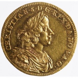 Аверс монеты Норвегия, 3 дуката, 1671