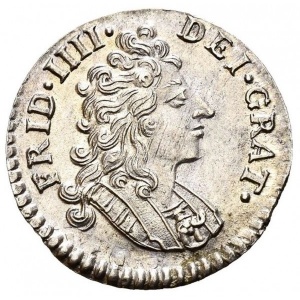 Аверс монеты Норвегия, 8 скиллингов, 1702-1715