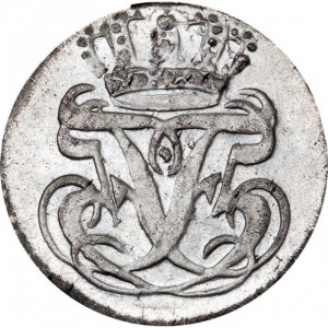Аверс монеты Норвегия, 1 скиллинг, 1761-1765