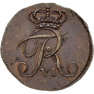 Аверс монеты Норвегия, 1 скиллинг, 1812