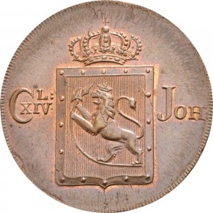 Аверс монеты Норвегия, 1 скиллинг, 1819-1834
