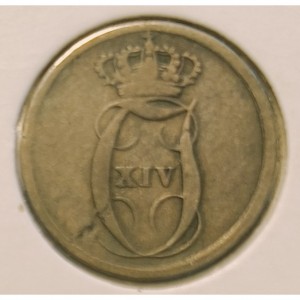 Аверс монеты Норвегия, 2 скиллинга, 1842-1843