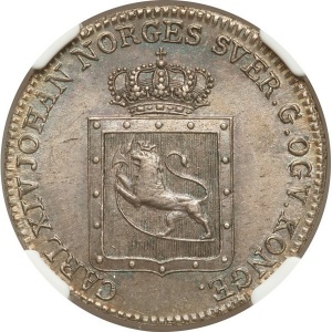 Аверс монеты Норвегия, 24 скиллинга, 1819