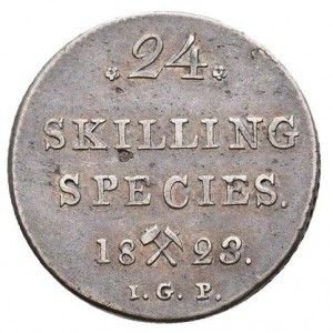Реверс монеты Норвегия, 24 скиллинга, 1823-1824