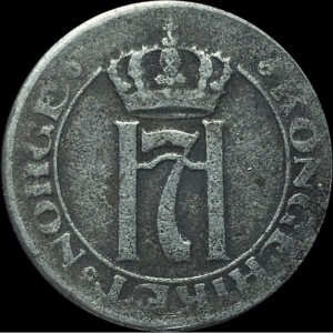 Аверс монеты Норвегия, 1 эре, 1918-1921