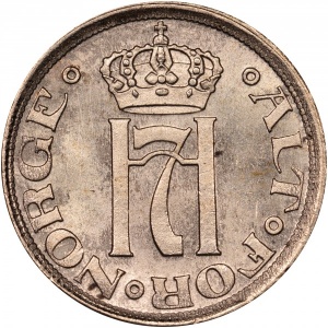 Аверс монеты Норвегия, 10 эре, 1909-1919
