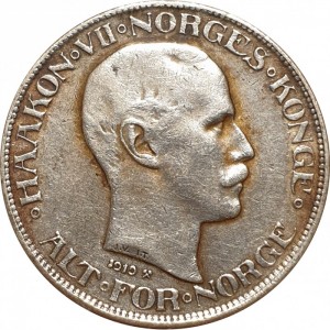 Аверс монеты Норвегия, 50 эре, 1909-1919