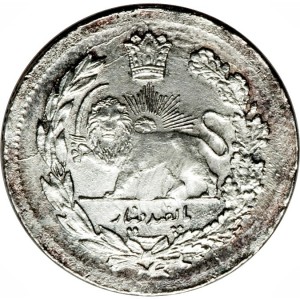 Реверс монеты Иран, 500 динаров, 1905