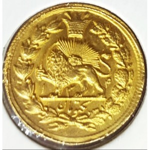 Реверс монеты Иран, 1 туман, 1897