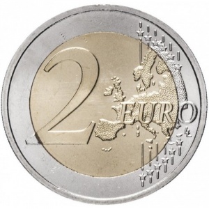 Реверс монеты Австрия, 2 евро, 2007, 50 лет подписанию Римского договора