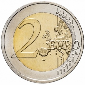 Реверс монеты Австрия, 2 евро, 2012, 10 лет евро наличными