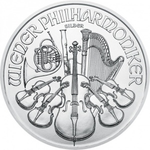 Реверс монеты Австрия, 1½ евро, 2008-2026, Венская филармония