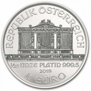 Аверс монеты Австрия, 4 евро, 2017-2026, Венская филармония