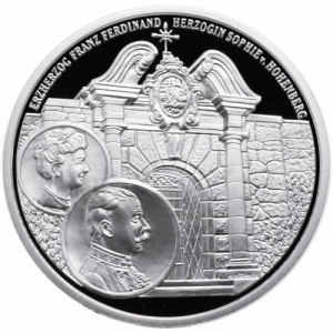 Реверс монеты Австрия, 10 евро, 2004, Замок Артштеттен