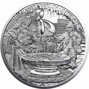 Реверс монеты Австрия, 10 евро, 2010, Австрийские сказки и легенды - Король под горой