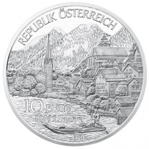Аверс монеты Австрия, 10 евро, 2016, Земли Австрии - Верхняя Австрия