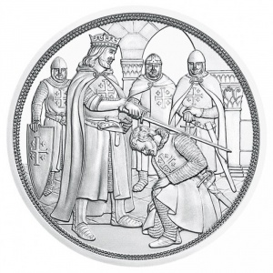 Реверс монеты Австрия, 10 евро, 2019, В кольчуге и с мечом - Приключение